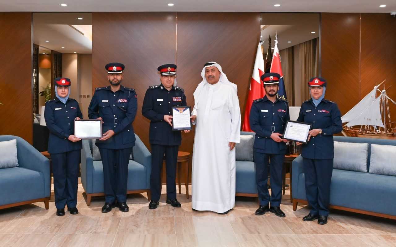 معالي وكيل وزارة الداخلية يستقبل الوكيل المساعد للموارد البشرية بمناسبة حصول الموارد البشرية على شهادة الاعتماد المهني المعتمد لفريق السعادة والارتباط الوظيفي<